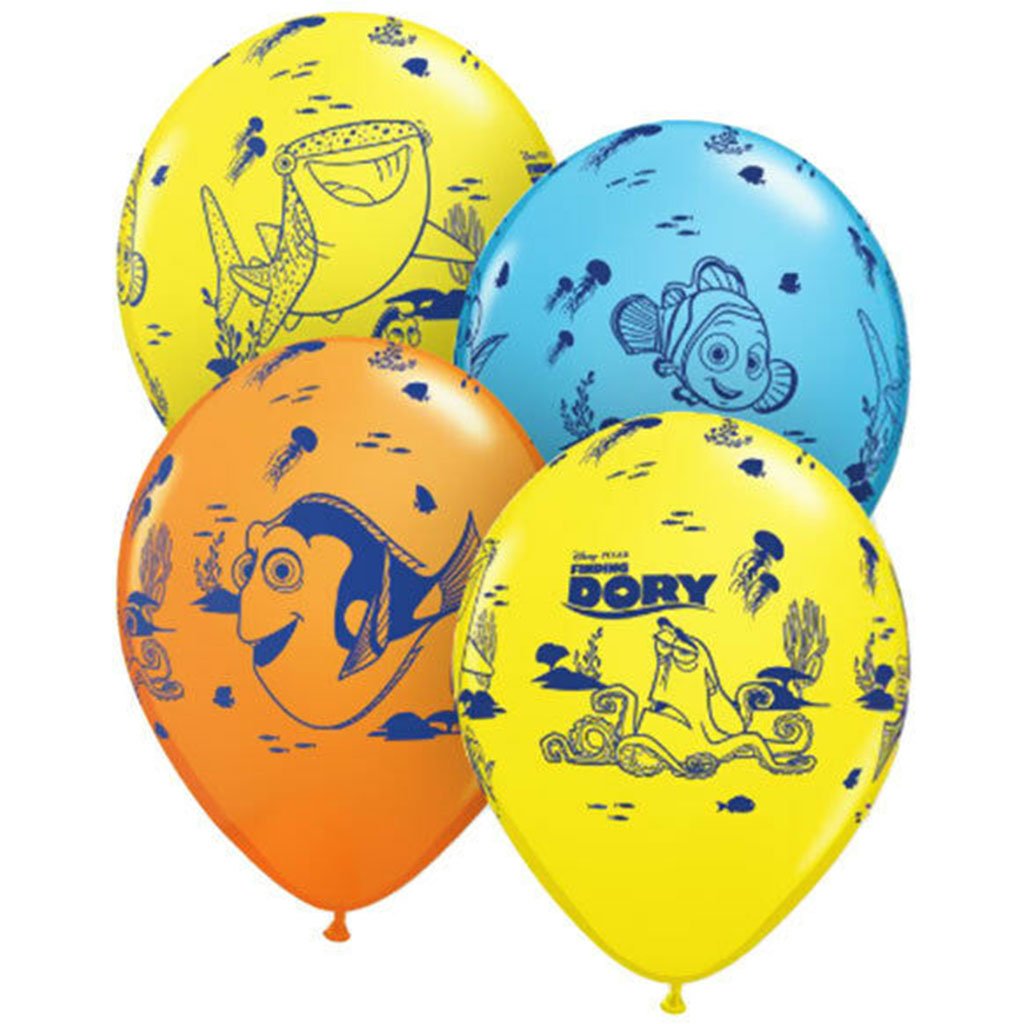 Finding Dory Latex Balloons 6ct, 12in