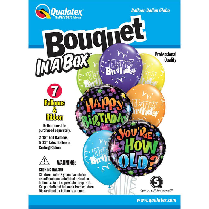 You're How Old? Bouquet in a Box