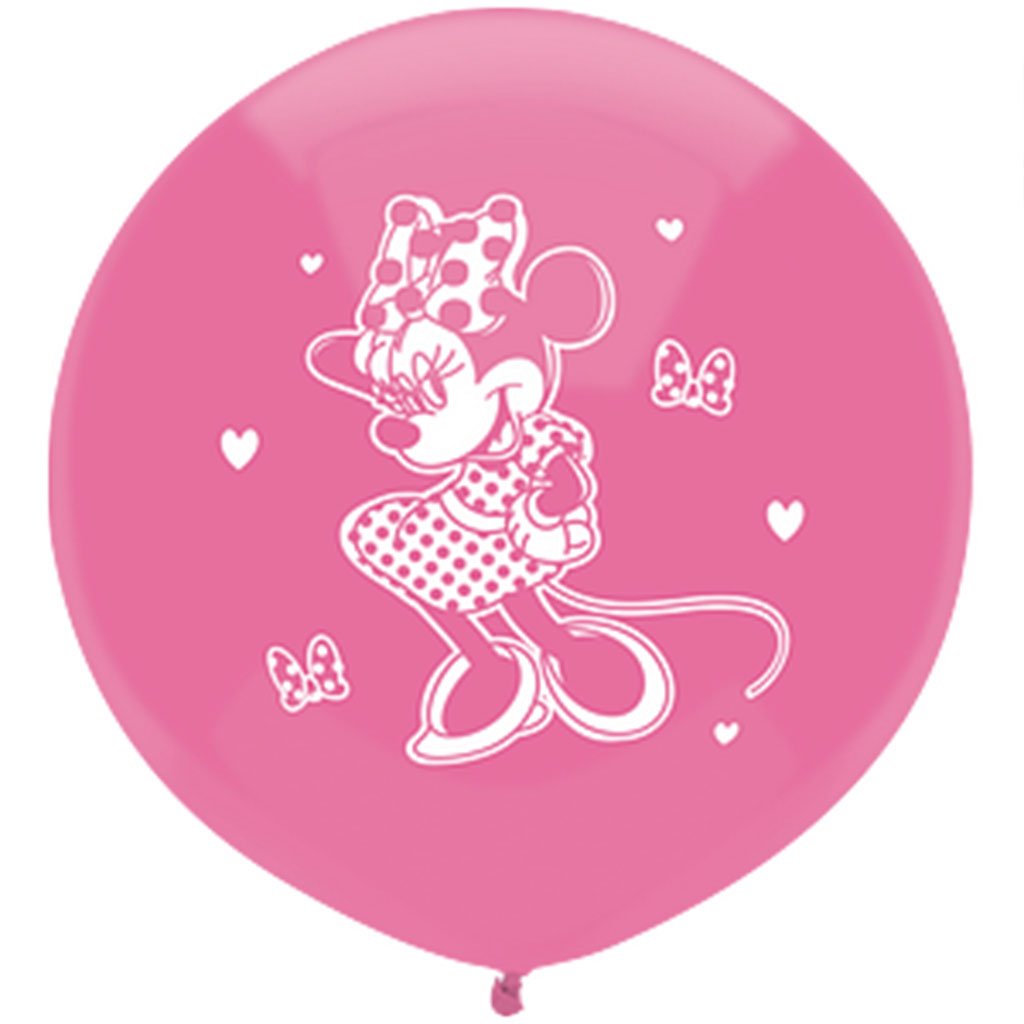 Minnie Mouse Latex Balloons 3ct, 18in