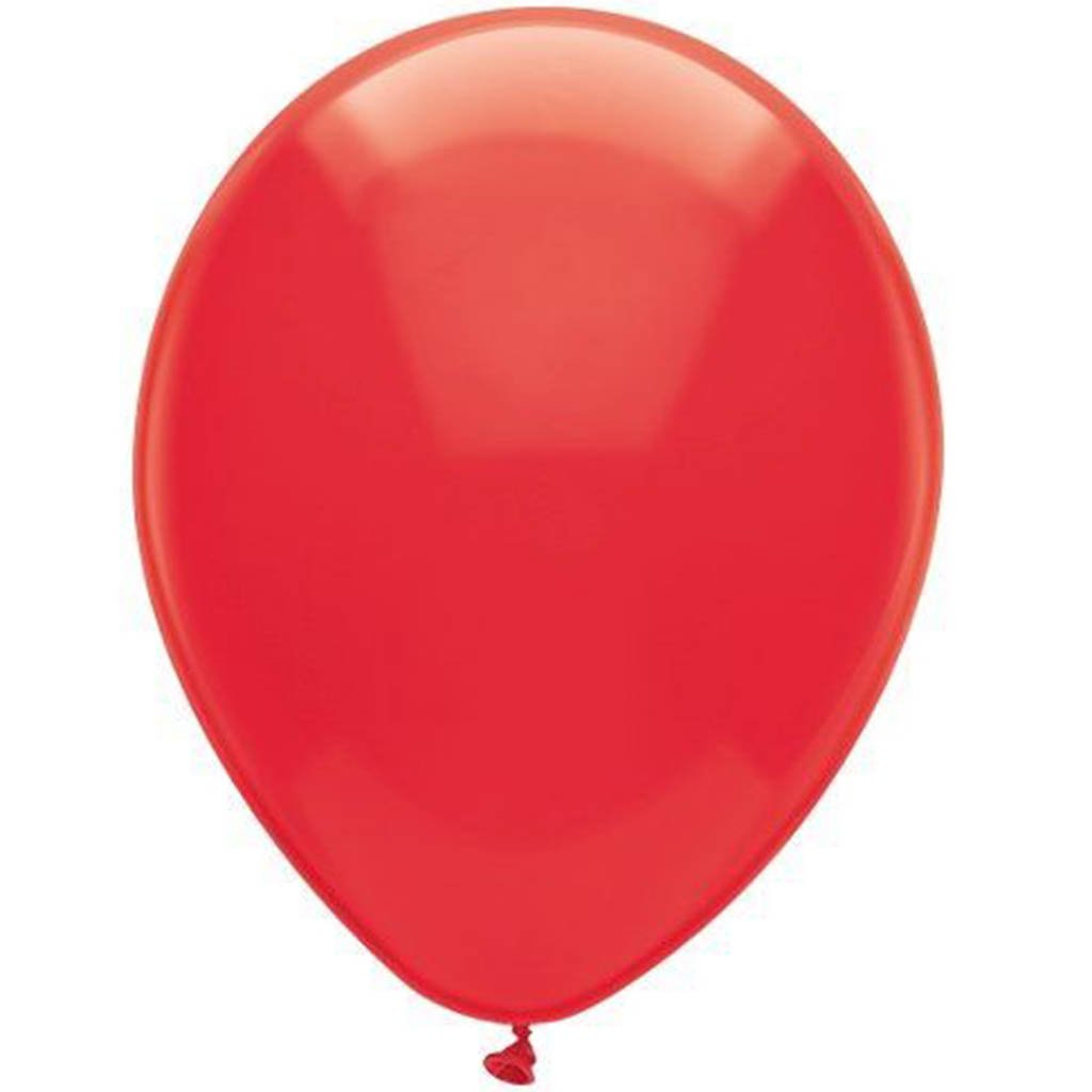 Latex Balloon Heart Real Red 8ct, 12in