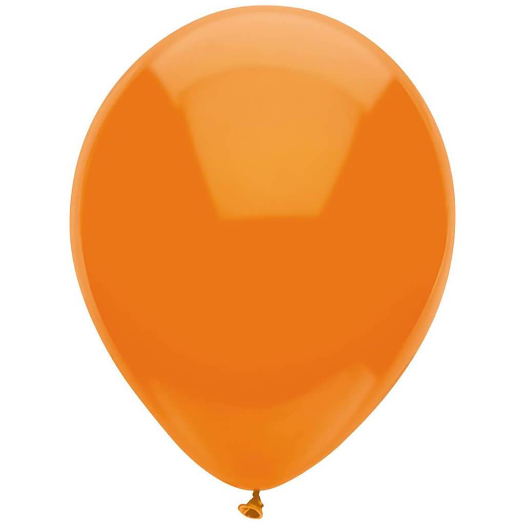 Latex Balloons Neon Orange, 12in