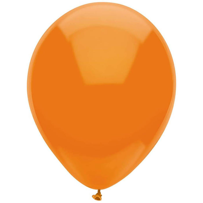 Latex Balloons Neon Orange, 12in