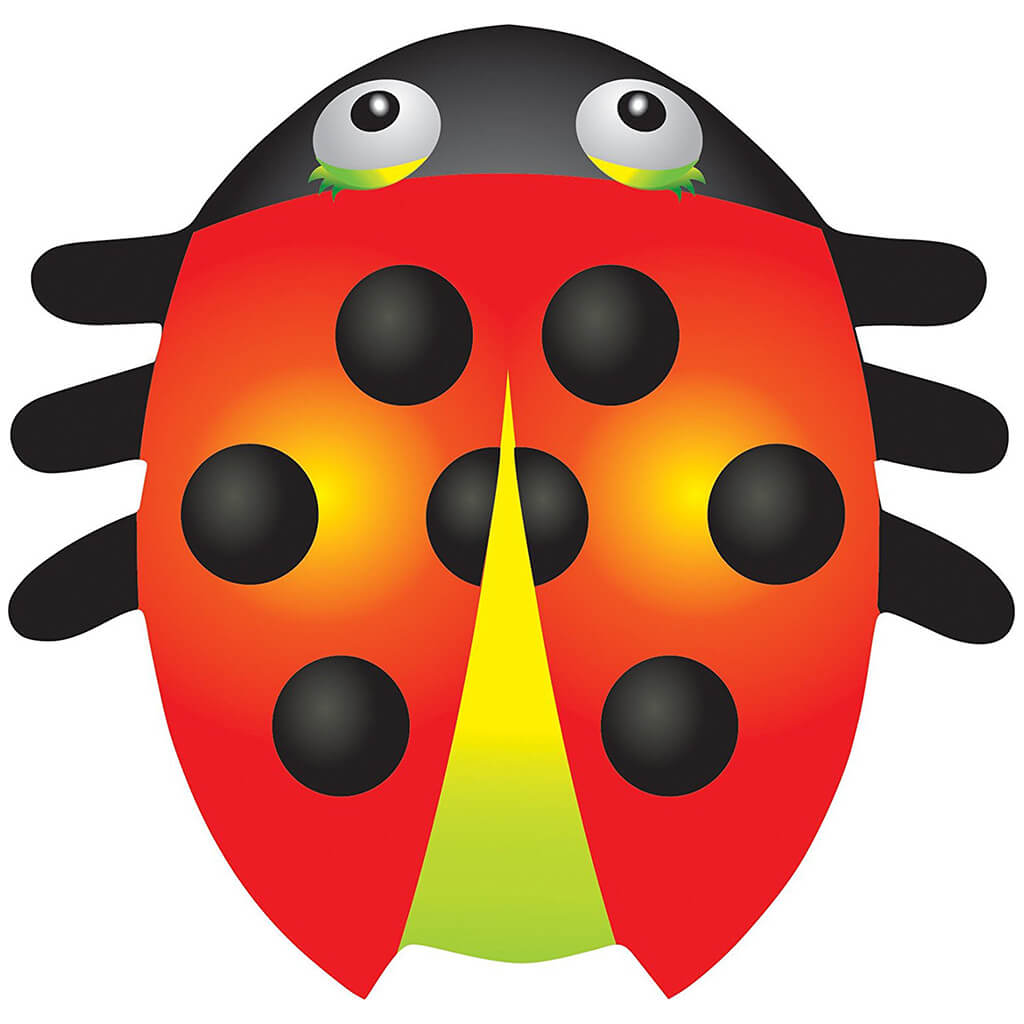 Mini Nylon Kite Lady Bug