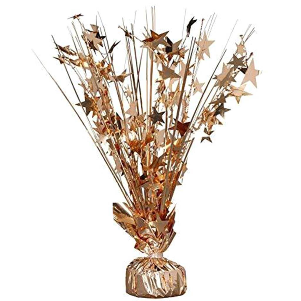 Rose Gold Centerpiece Balloon Weight 15in