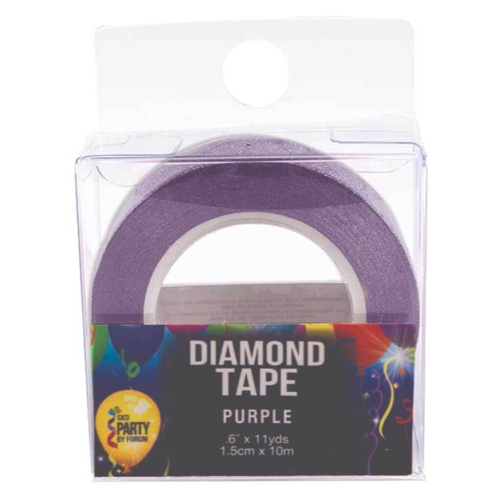 Tape Roll 33ft Purple Diamond