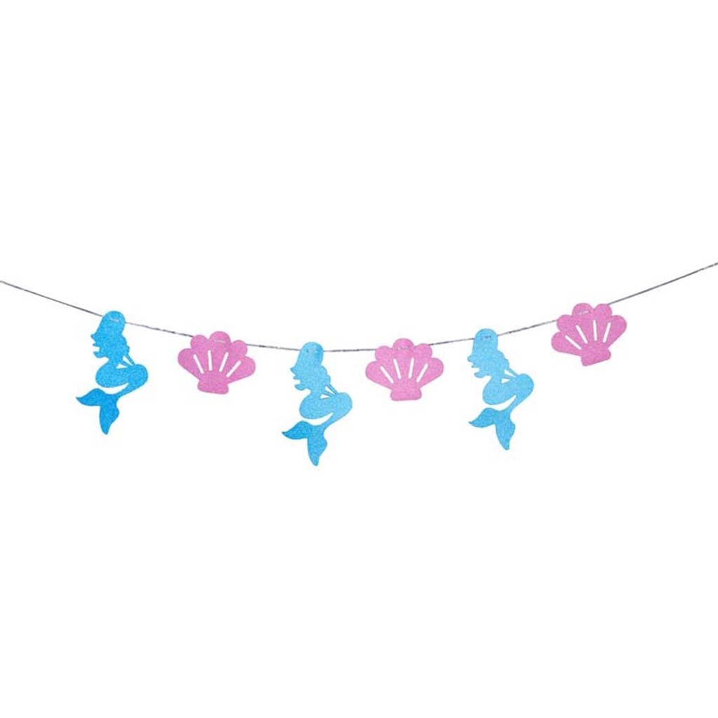 Rainbow Mermaid Banner