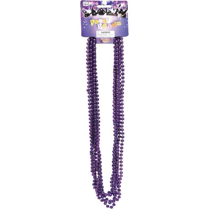 Festive Glow Dark Party Beads Necklace