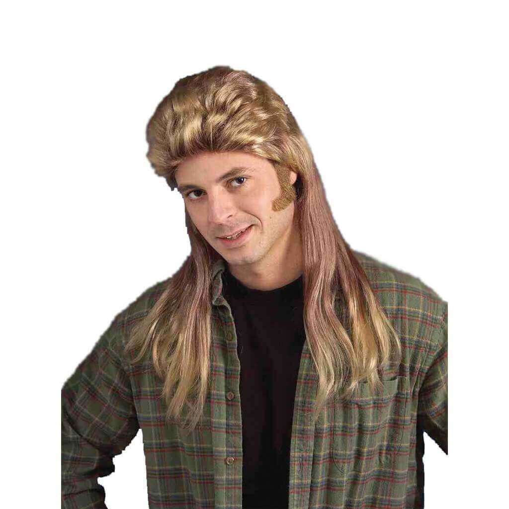 80&#39;s Long Mullet Wig