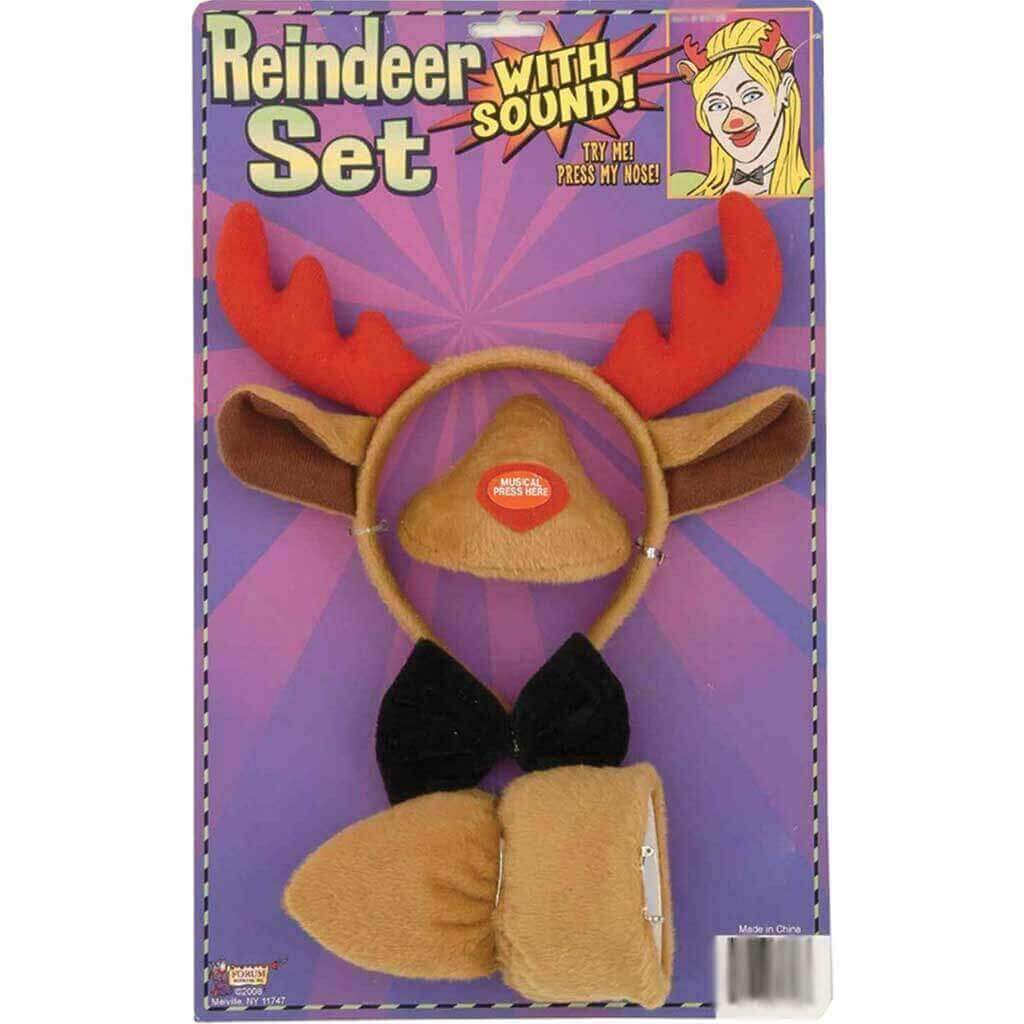 Reindeer Set with Sound