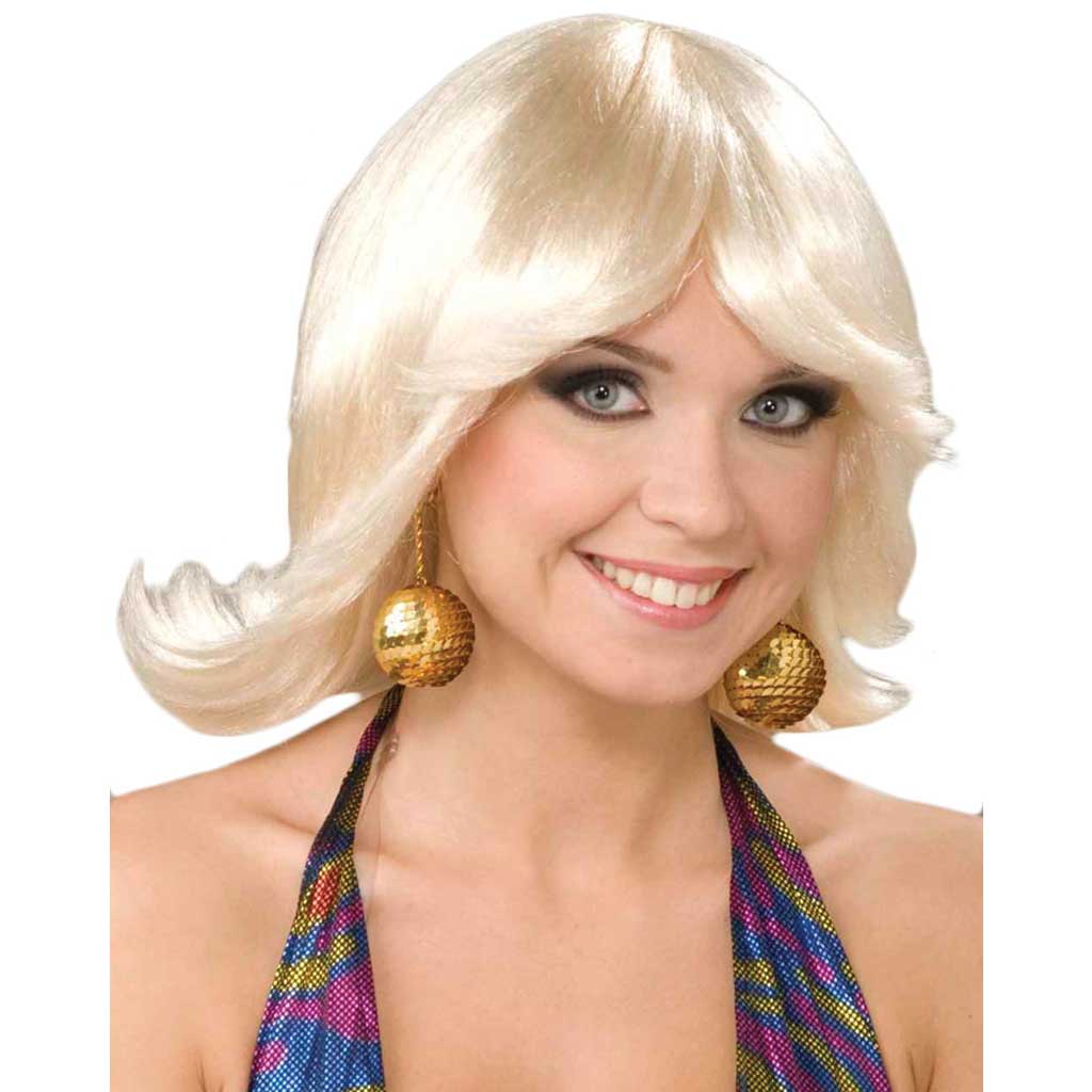 70&#39;s Disco Flip Adult Wig