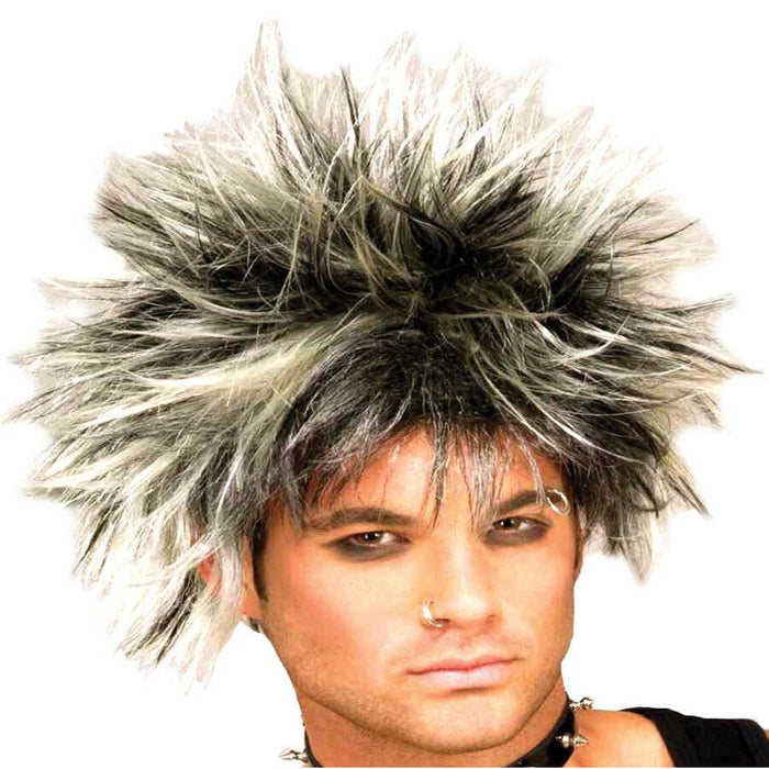 80's Spiked Punk Adult Wig