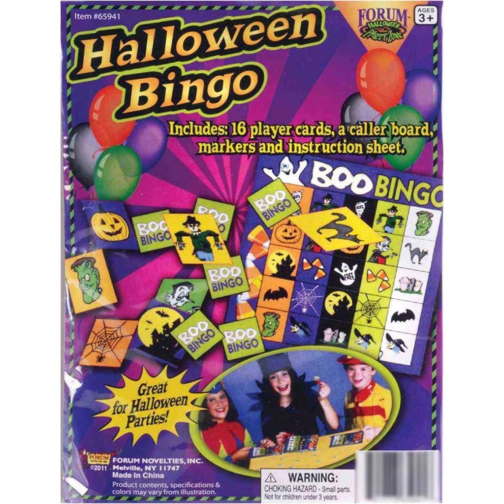 Halloween Bingo Game