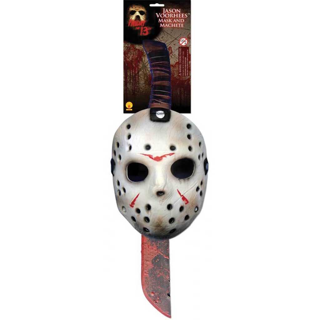 Jason Mask &amp; Machete Set