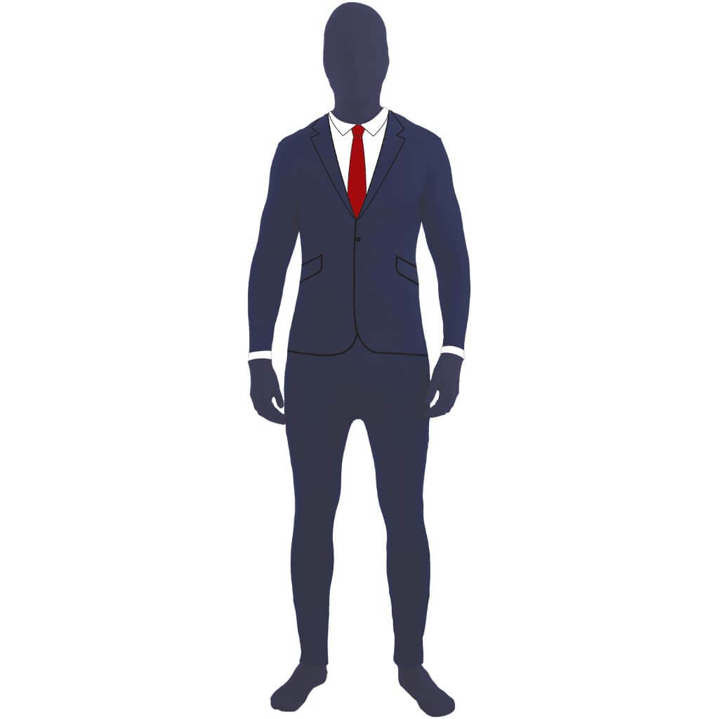 Business Suit I&#39;m Invisible Costume