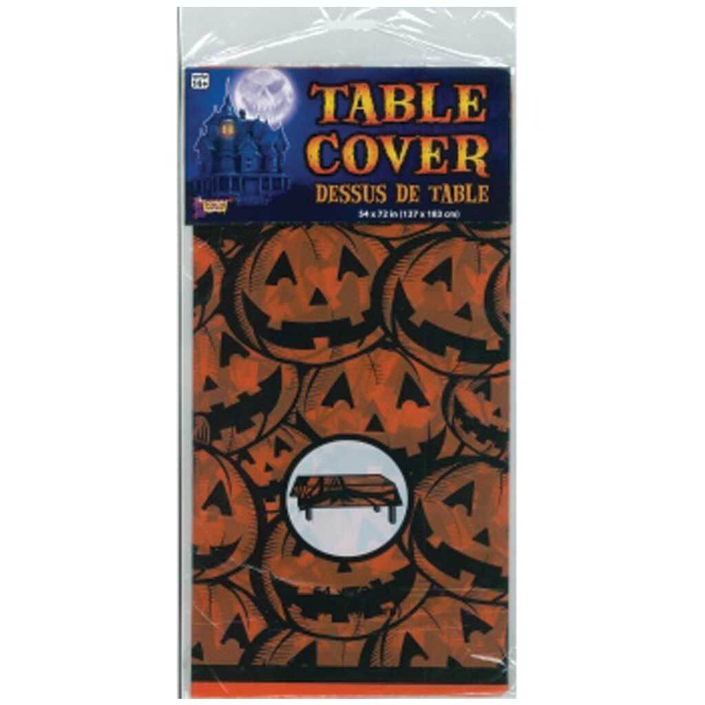 Table Cover 54inX72in Pumpkin