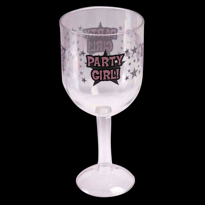 Wine Glass Party Girl