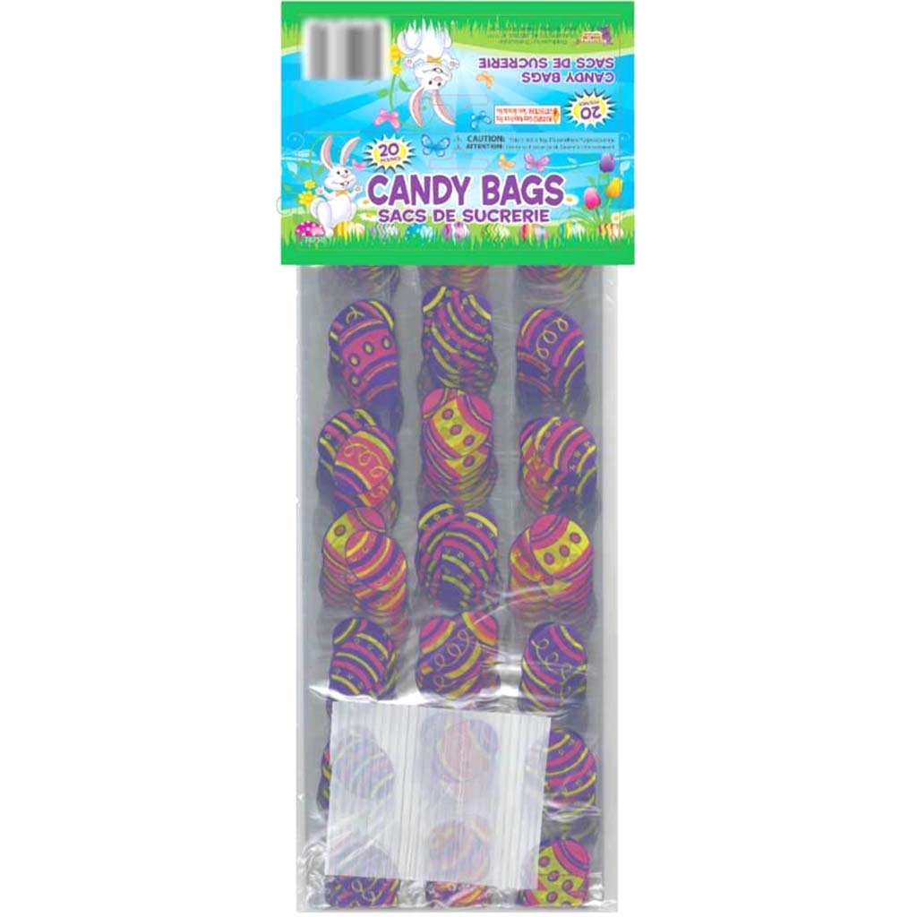 Easter Candy Bags 20 Bags Per Pack