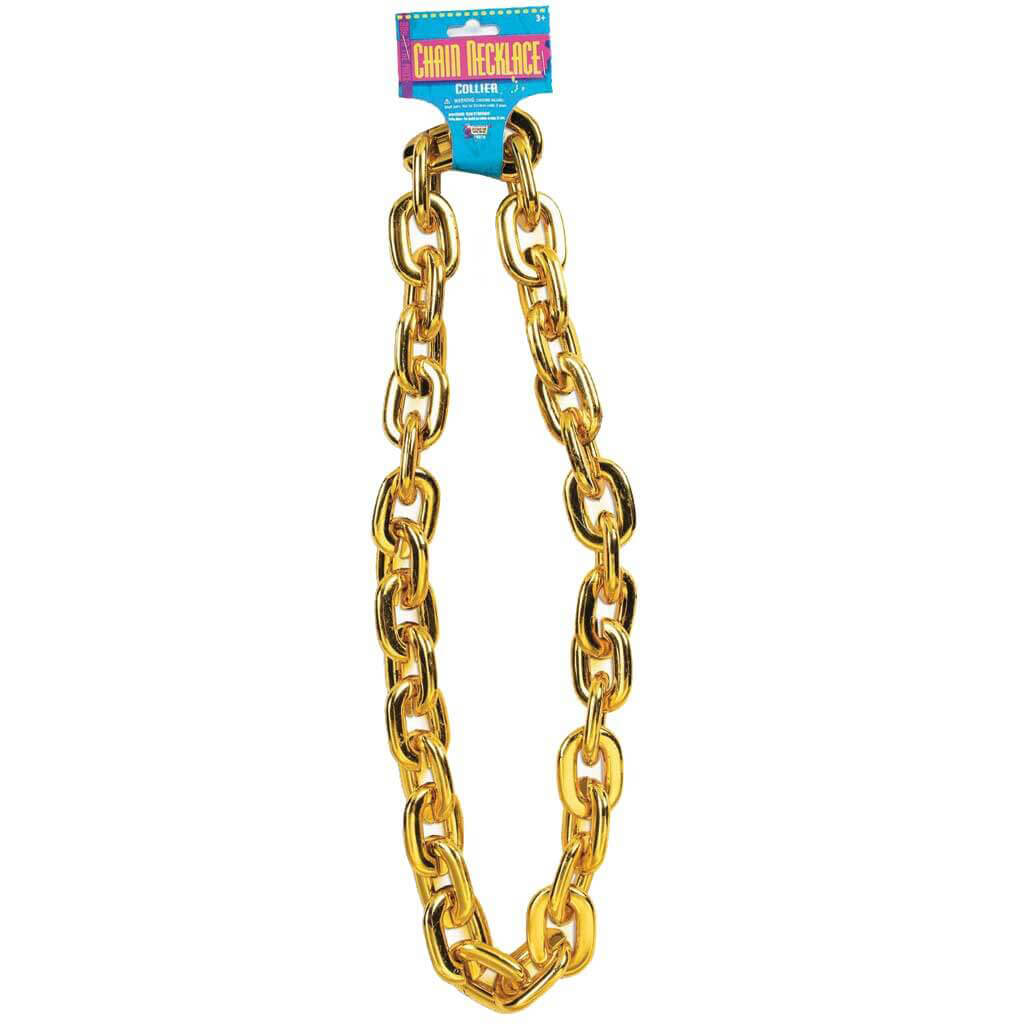 Large Gold Chain Necklace