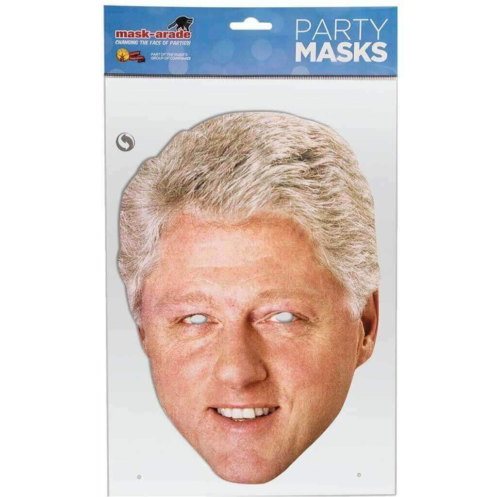 Mask Bill Clinton Paper