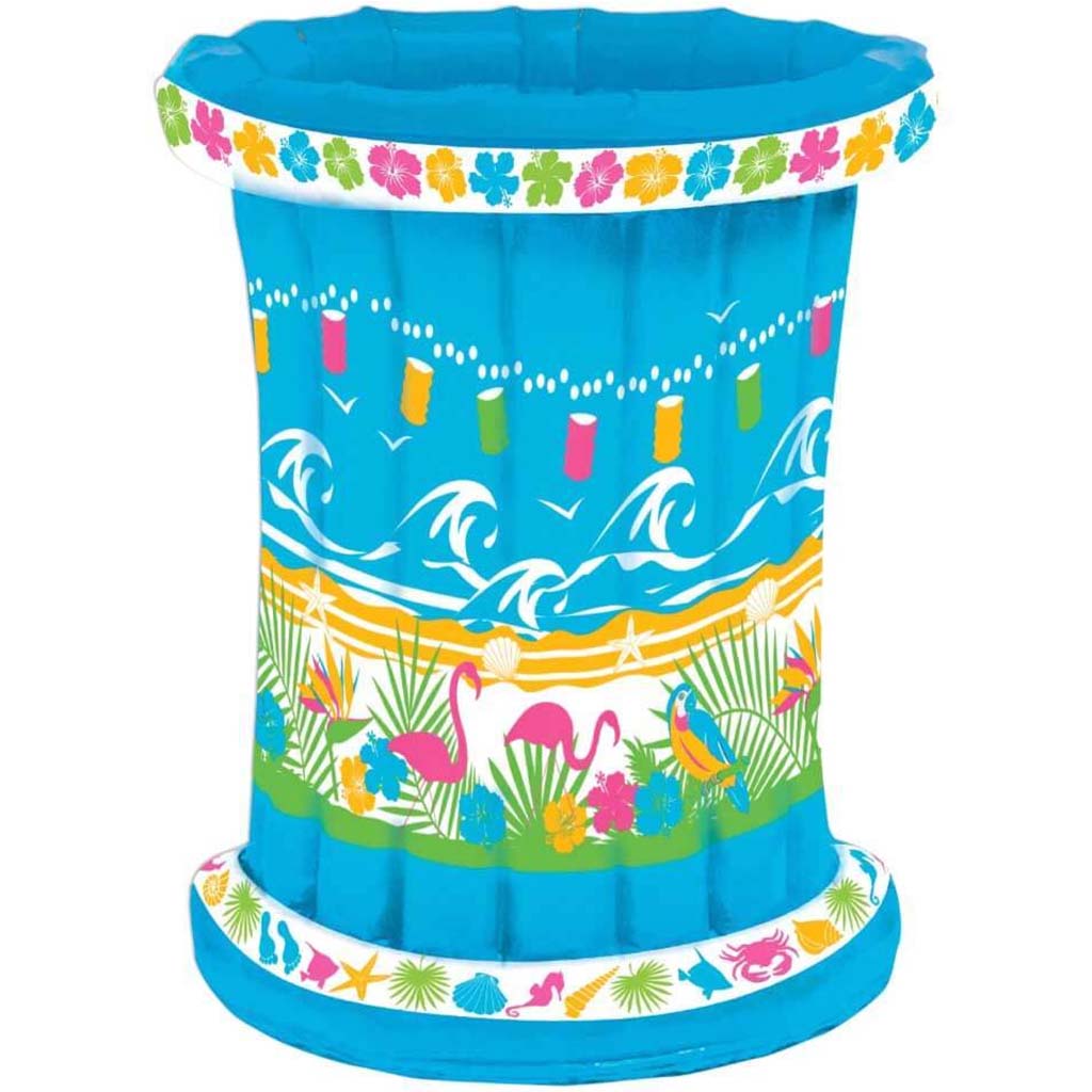 Luau Inflatable Barrel Cooler