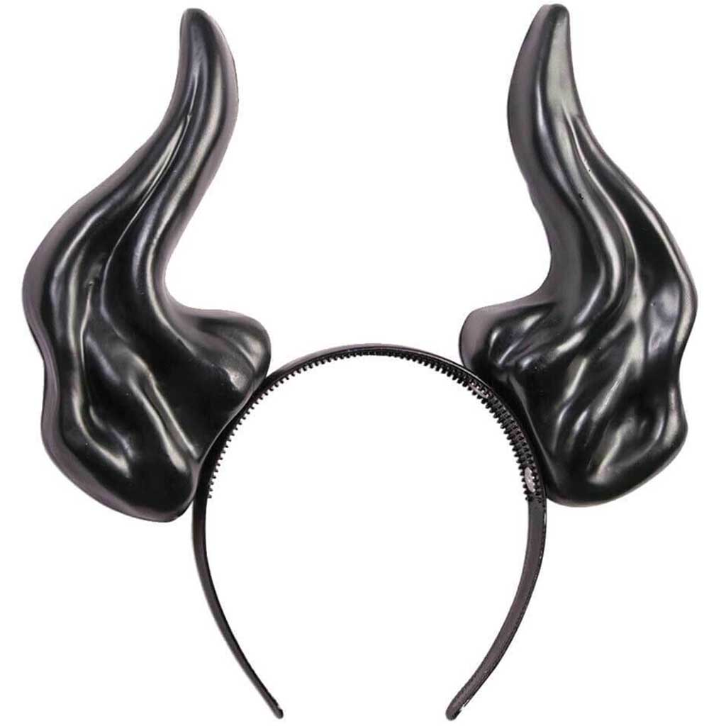 Black Horns Headband