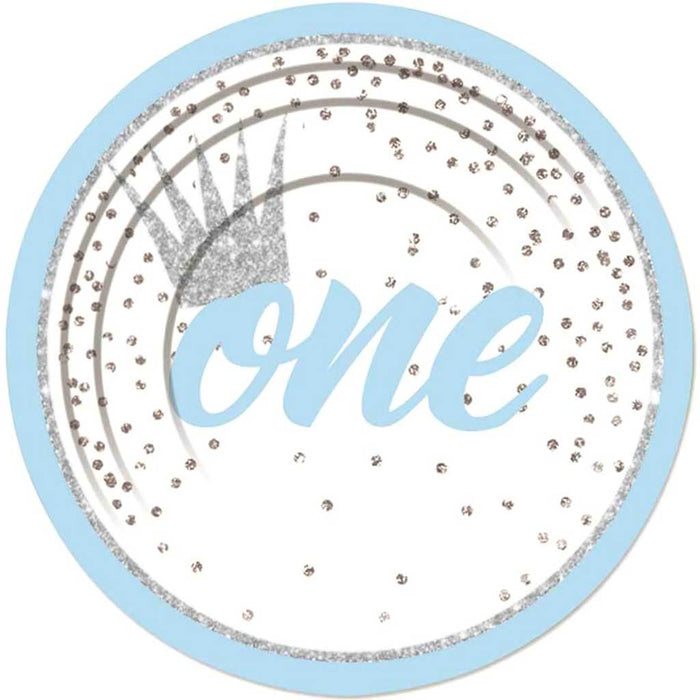 Happy 1st Birthday Boy 7in  Plates