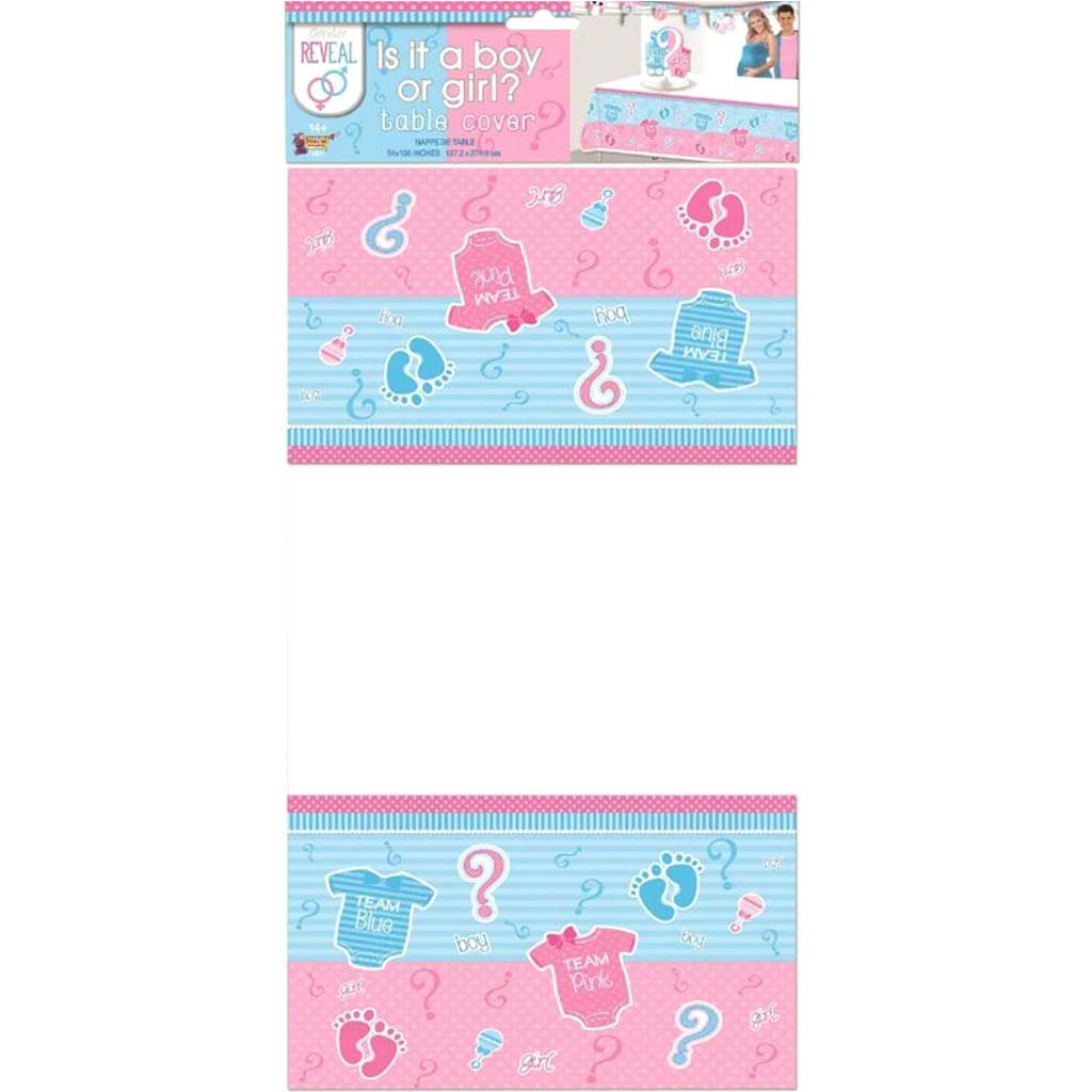 Gender Reveal Tablecover