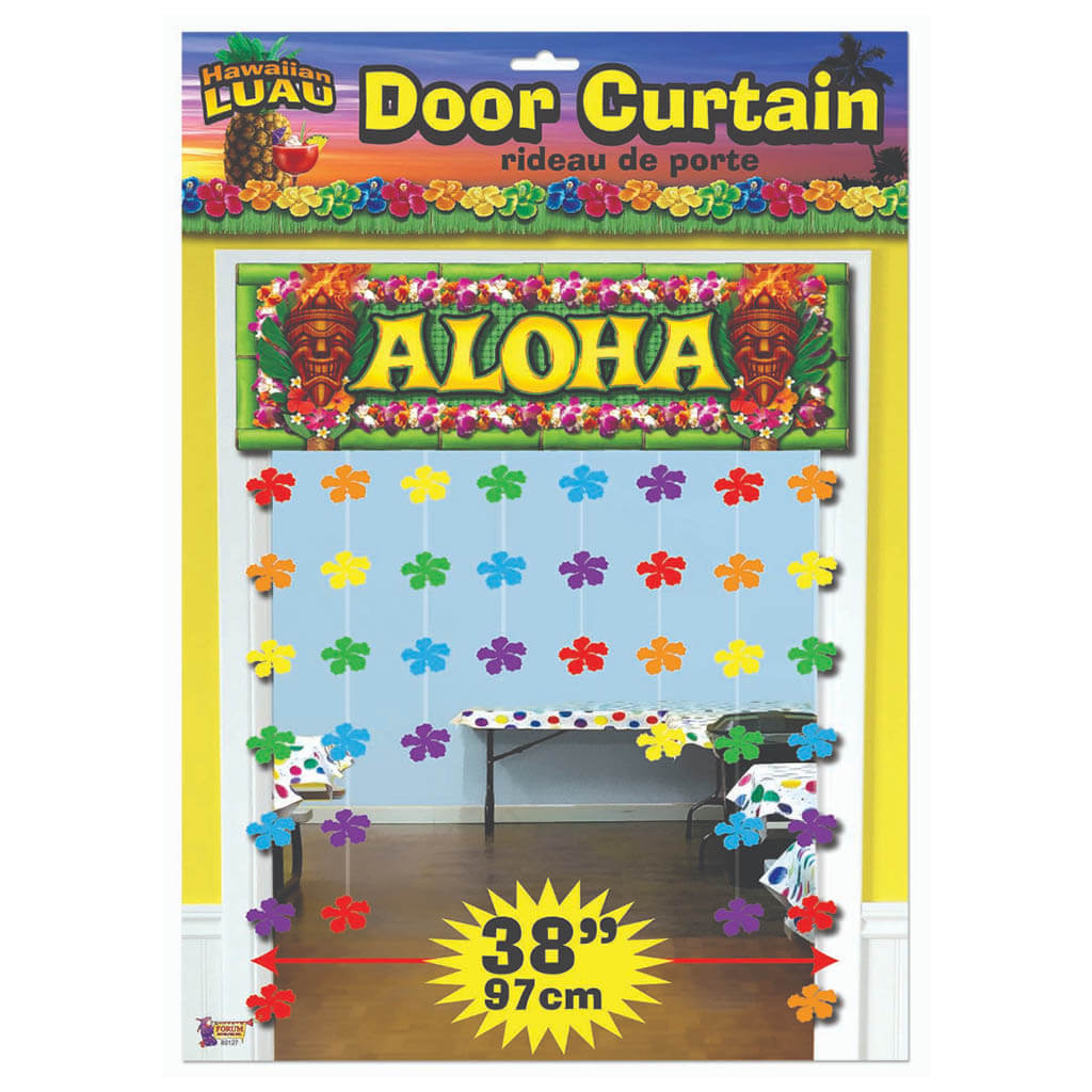 Luau Door Curtain 38inX54in