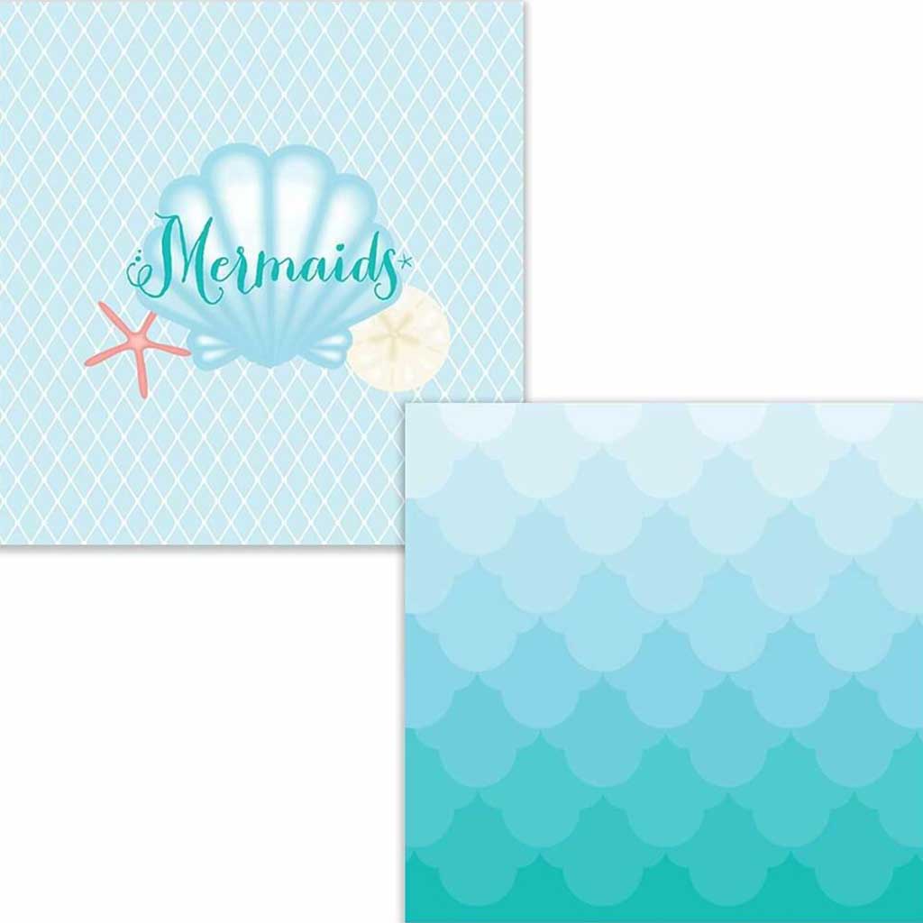 Mermaids Under the Sea Lunch Napkins