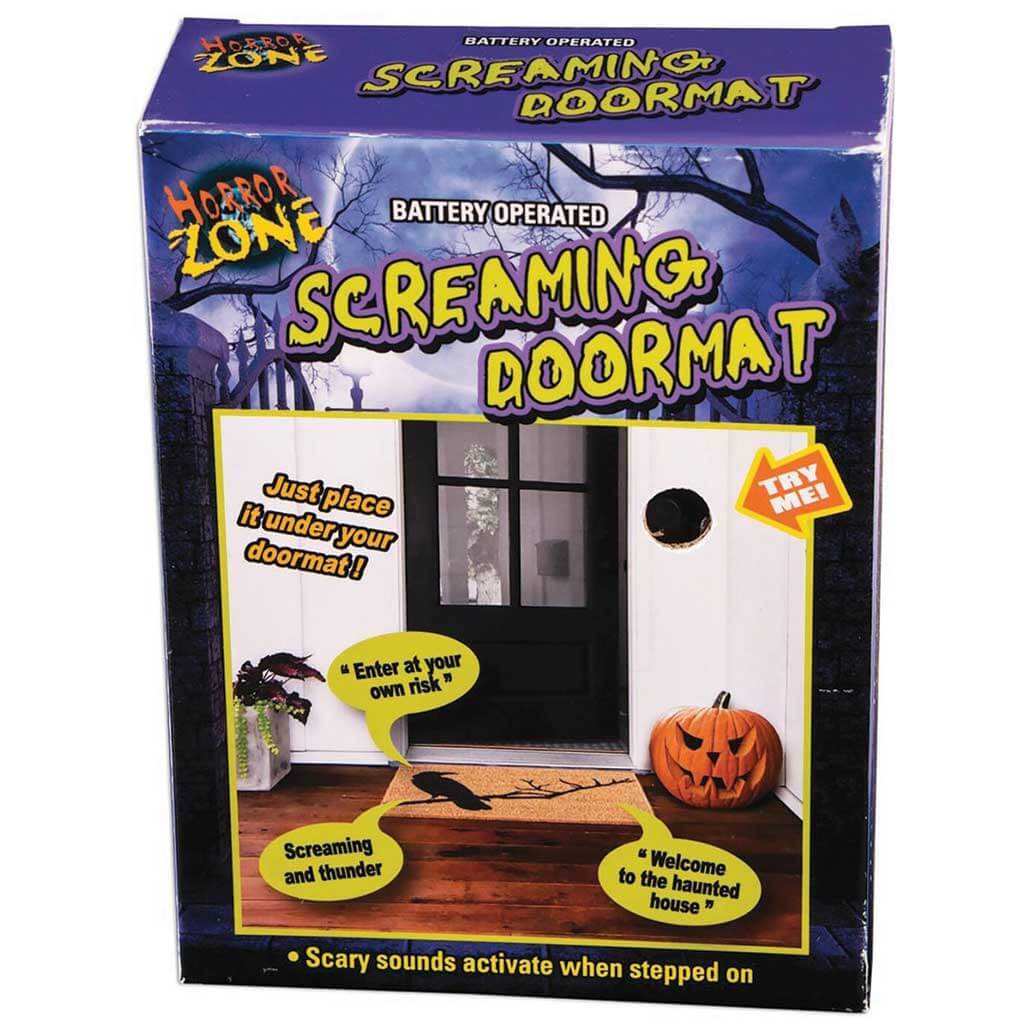 Screaming Door Mat