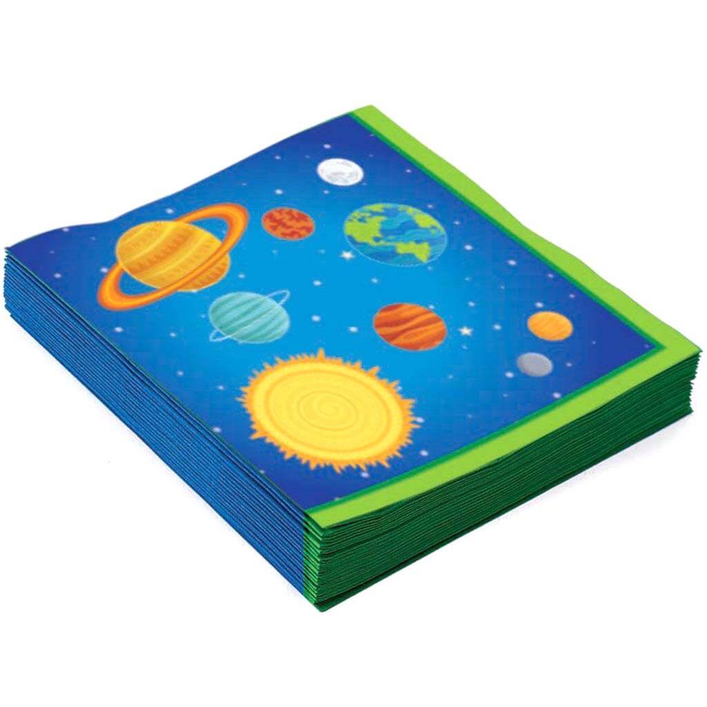 Outer Space Luncheon Napkins