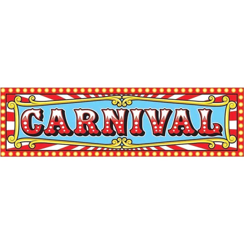 Carnival Style 5in Banner