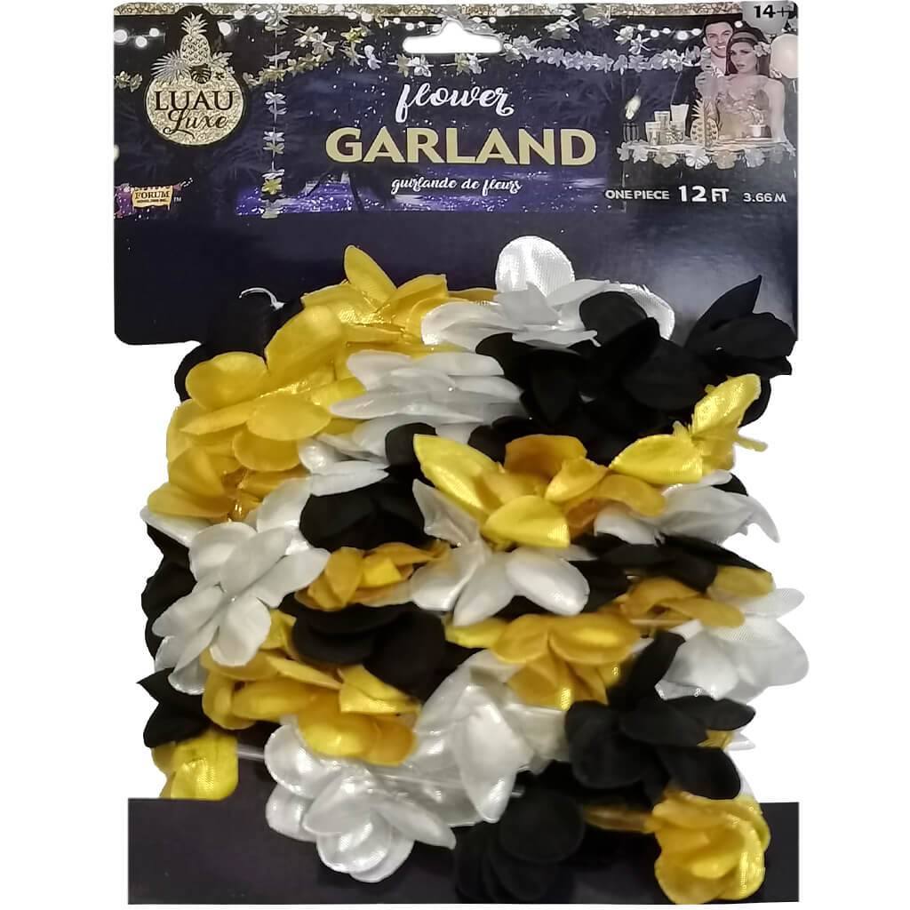 Luau Luxe Flower Garland, 12ft