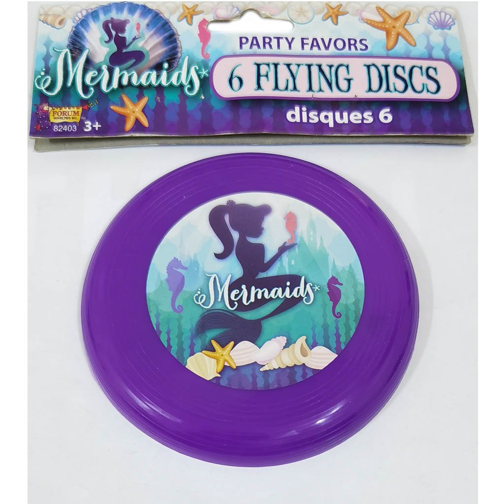 Mermaid Flying Disk Favor