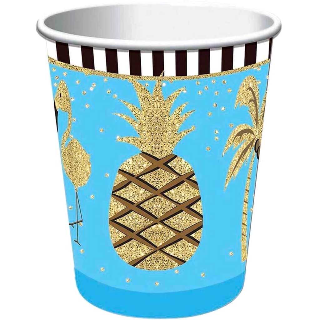 Luau 9 oz. Paper Cups