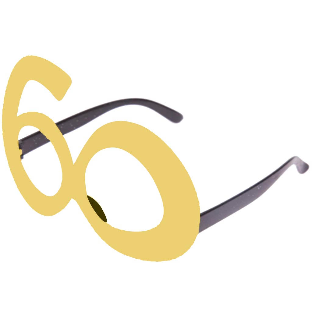 Gold Metallic Glasses 60