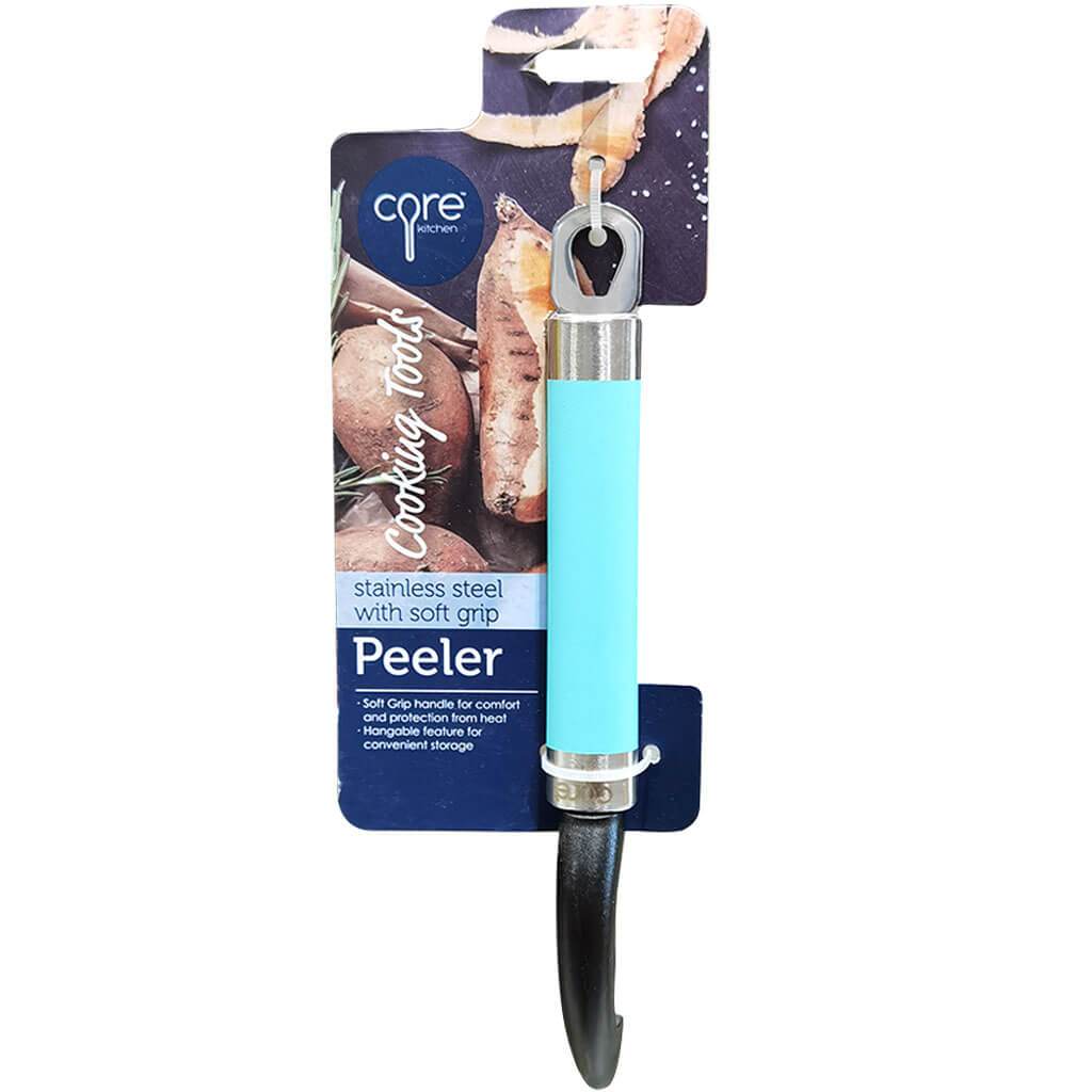 Stainless Steel Peeler with Soft Grip