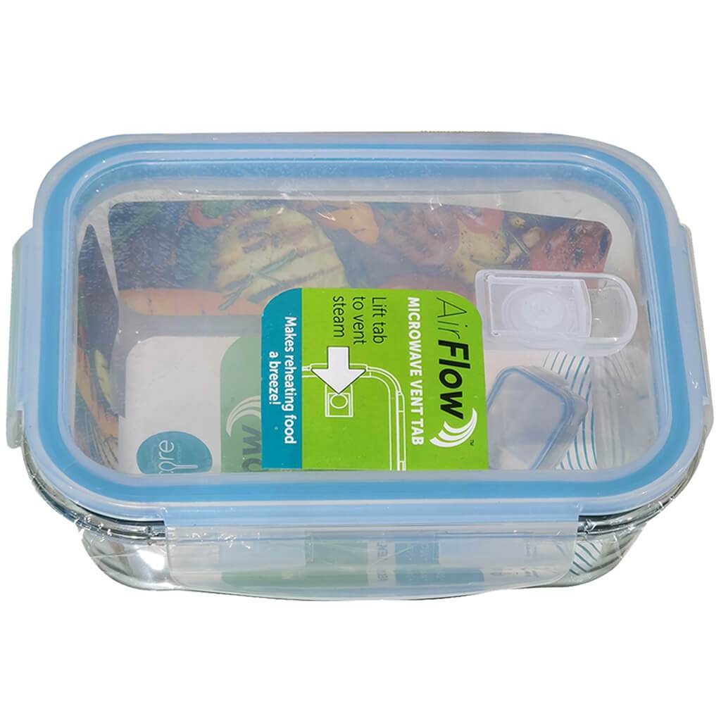 Vented Glass Food Storage 32oz