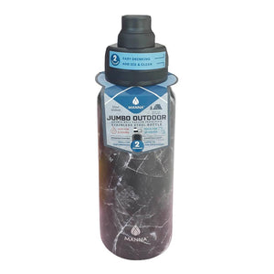 Jumbo Outdoor Hydration Marble Bottle 32oz / 950ml