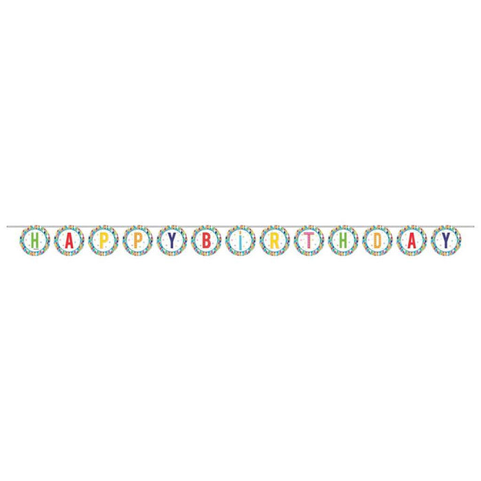 Bright Birthday Banner