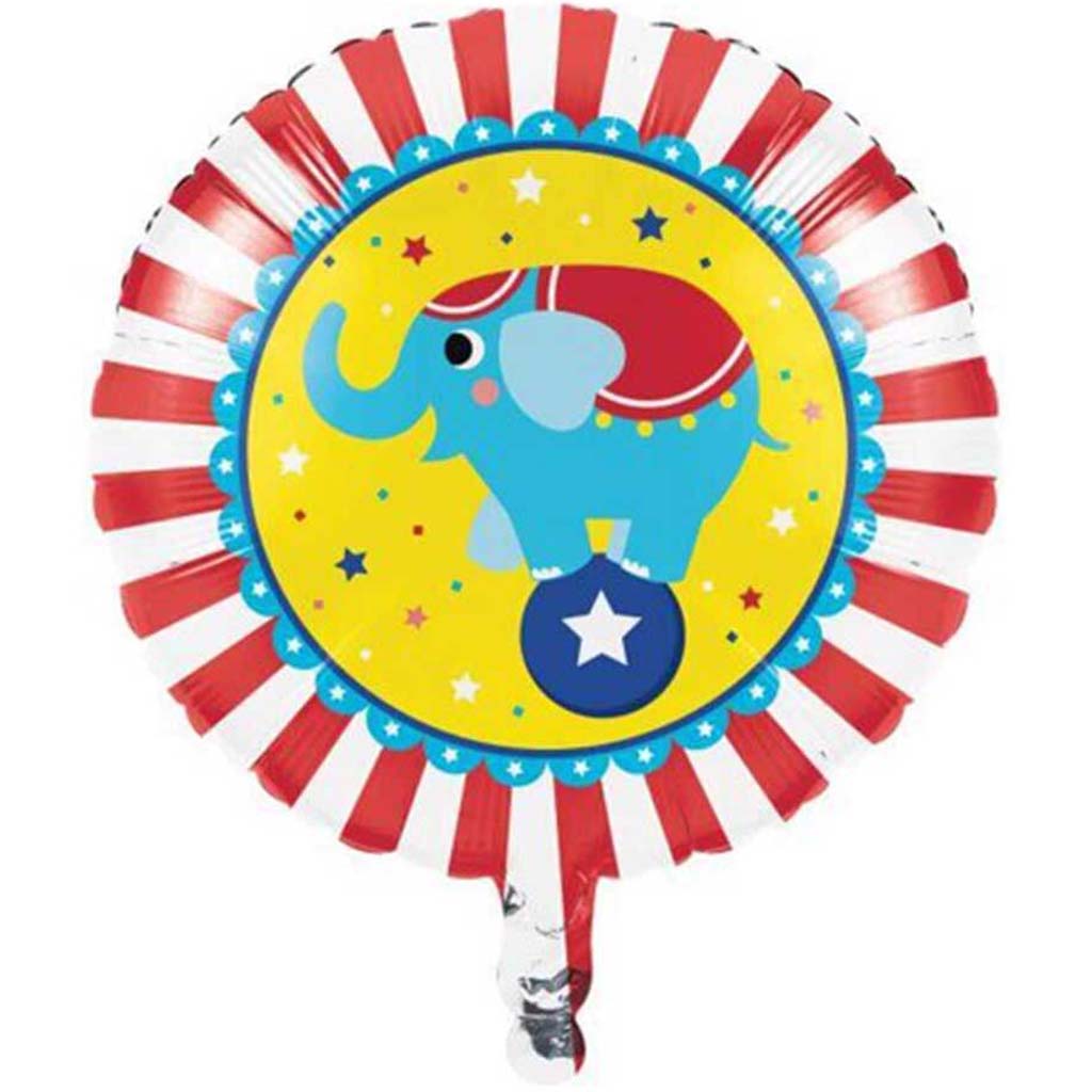 Circus Party Mylar Balloon 18in