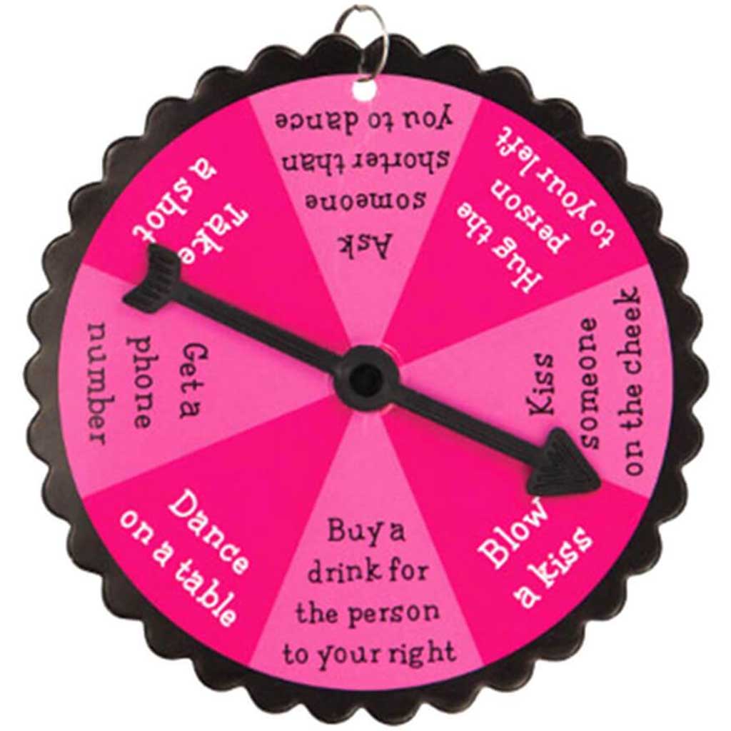 Bachelorette Party Spin Game Necklace Beads