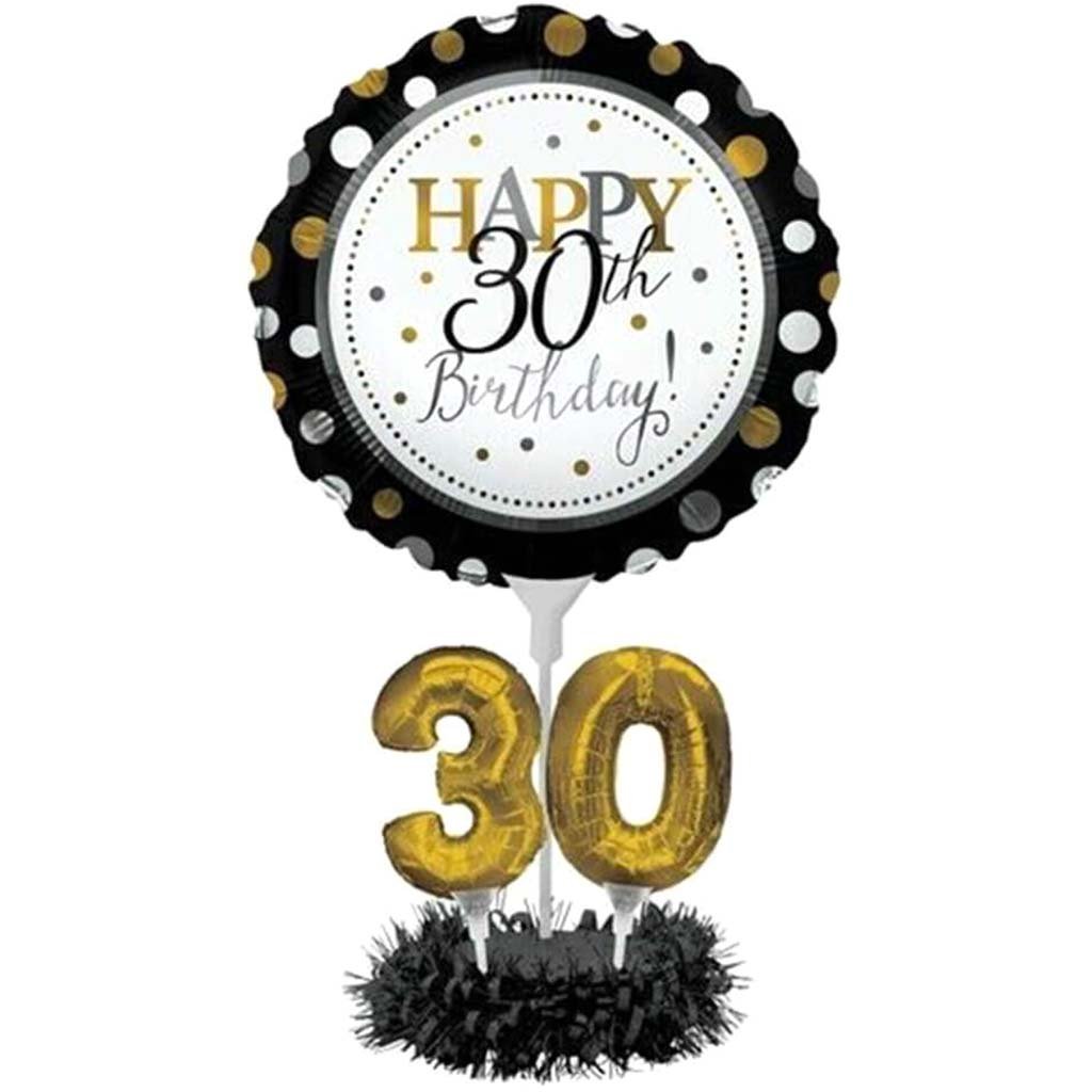 Happy 30th Birthday Balloon Centerpiece Kit