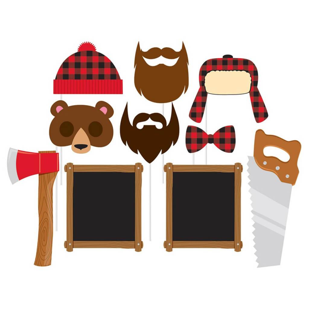 Lumberjack Enhanced Photo Props