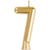 Gold Number Candle