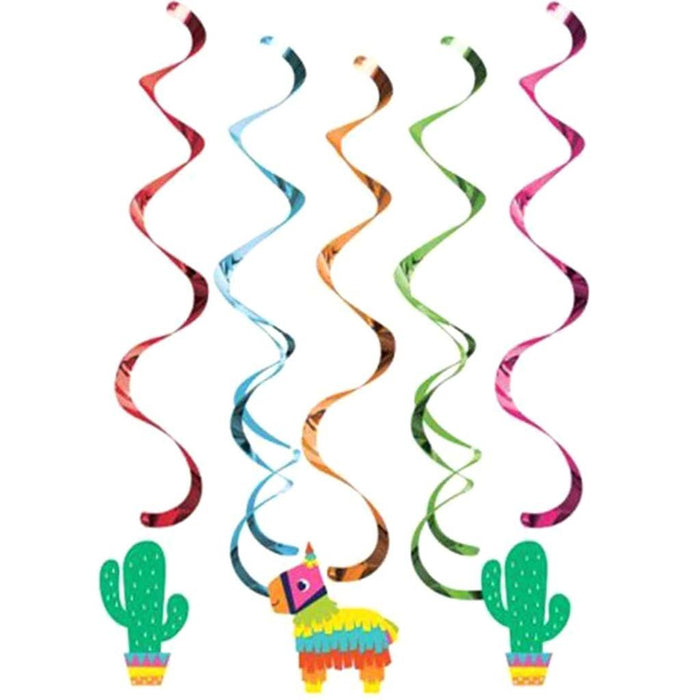 Fiesta Fun Dizzy Danglers Assorted 5ct