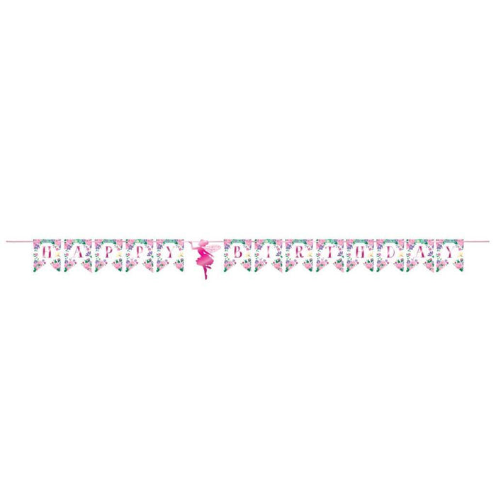 Floral Fairy Sparkle Banner