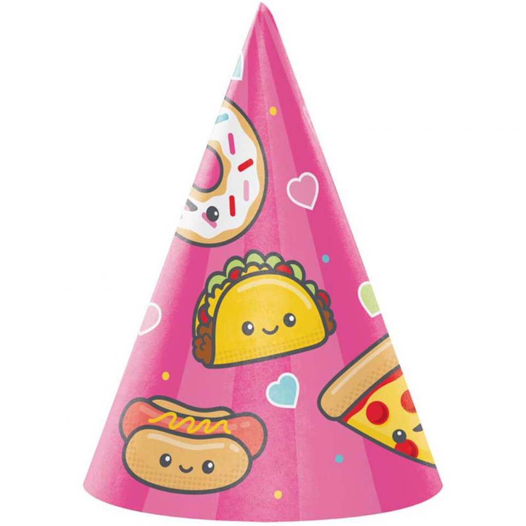 Junk Food Fun Hat Child 8ct