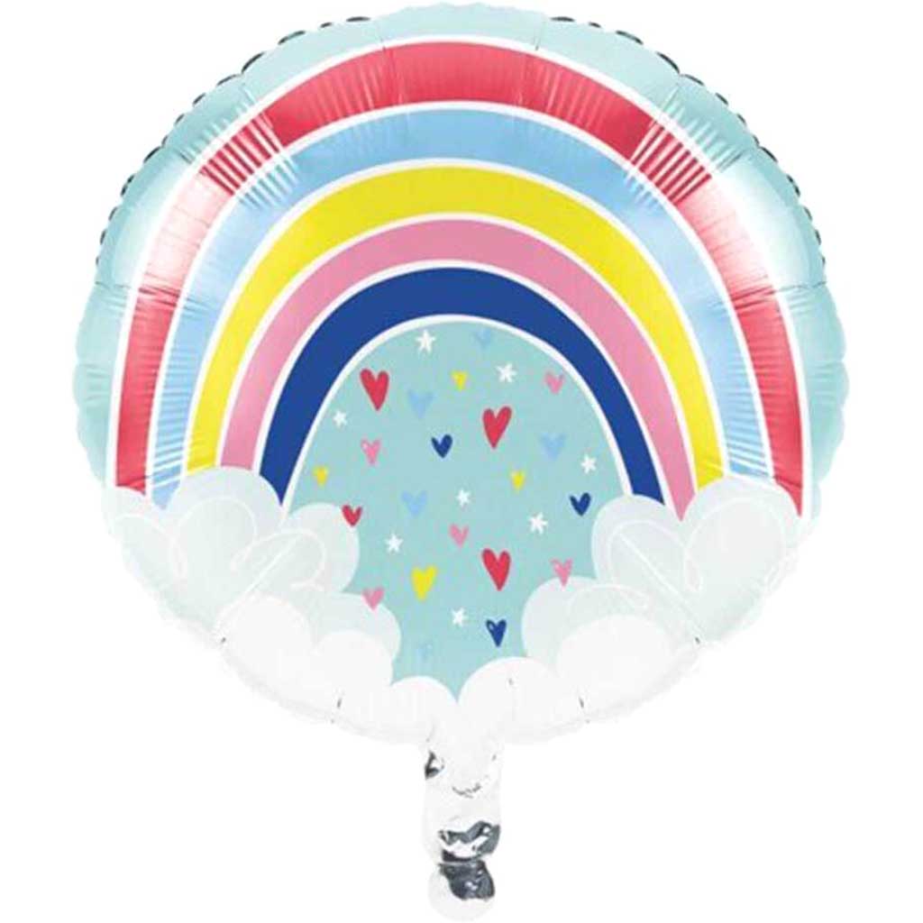 Over The Rainbow Mylar Balloon 18in