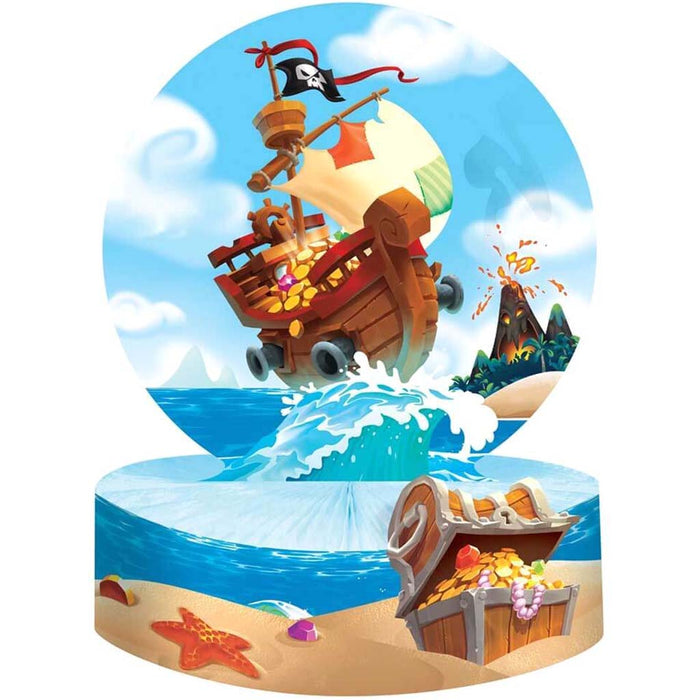 Pirate Treasure Honeycomb Centerpiece